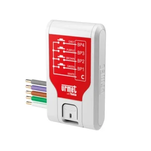 Flush-mounted independent 4-channel transmitter for Yokis UP Zigbee system