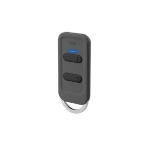 Keyring Design series independent 2-button remote control for Yokis UP Zigbee system, anthracite colour