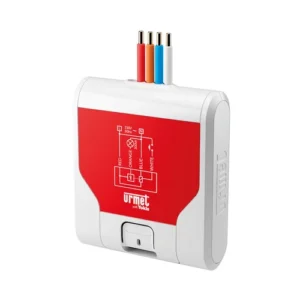 Flush-mounted time-controlled 300W electronic dimmer module for UP Radio system, with neutral wire
